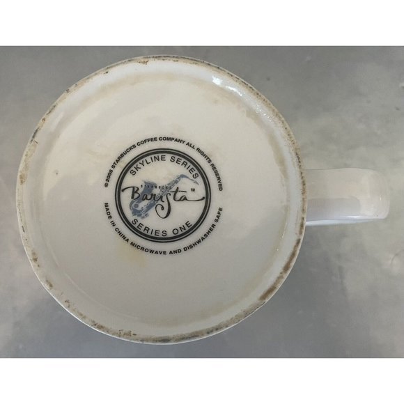 Starbucks 2002 Skyline Series Barista Series One Chicago The Windy City Mug Cup - Picture 7 of 7